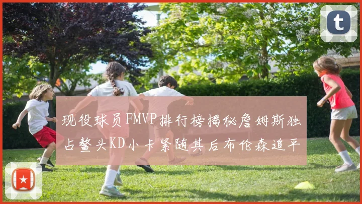 现役球员FMVP排行榜揭秘詹姆斯独占鳌头KD小卡紧随其后布伦森追平库里约基奇等